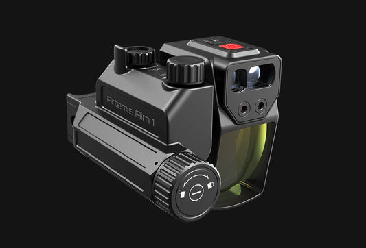 Artemis Aim1 (Bow sight with laser+red dot+LRF+ballistic)
